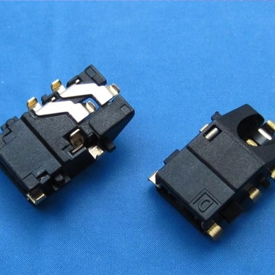 耳機(jī)座3.5mm phone jack 沉板 DIP type 上斜口